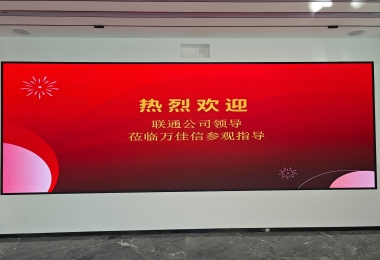 聯(lián)通領(lǐng)導(dǎo)蒞臨我司考察交流